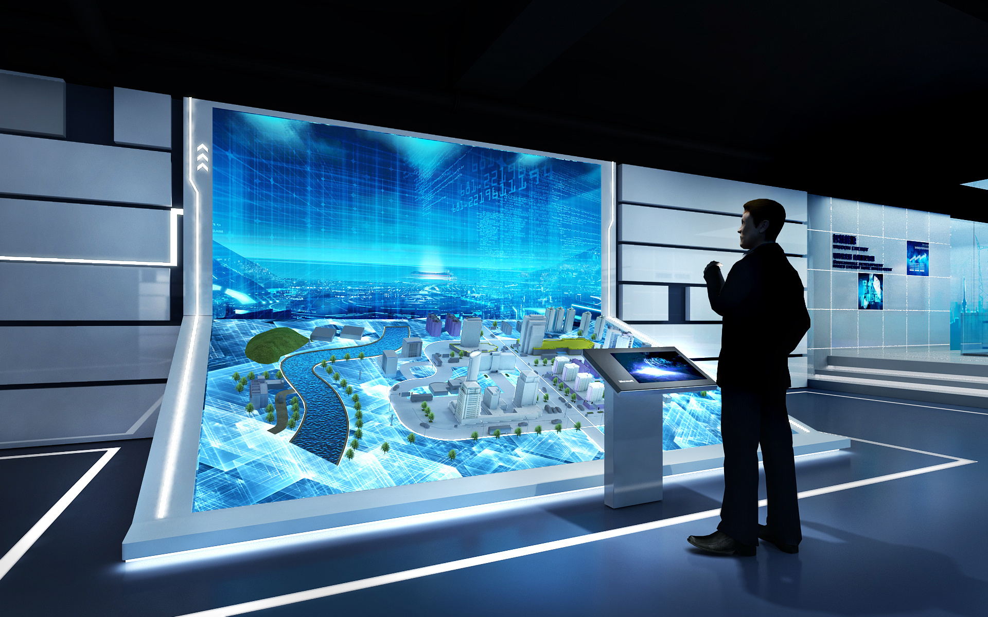 山東臨沂數(shù)字沙盤投影系統(tǒng) 數(shù)字內容制作服務的創(chuàng)新與應用