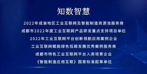 知數智慧入選成渝工業互聯網及智能制造資源池服務商，賦能數字內容制作新未來